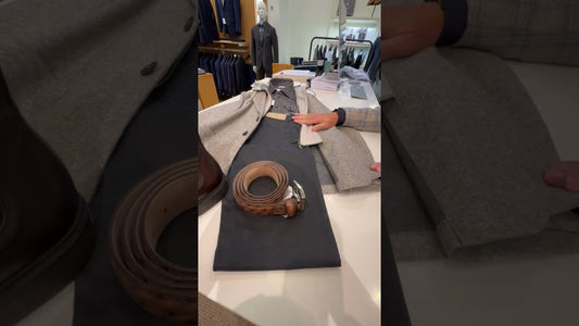 Get Cozy: Stylish Fradi Wool Sport Coat and Chest Warmer Combo