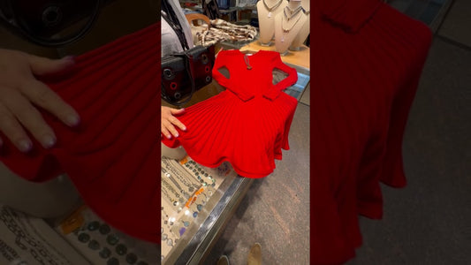 The Stunning Red Dress You Need to See at Larrimor's in Pittsburgh #Fashion #MensClothing #Dress