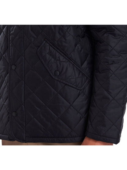 Barbour Flyweight Chelsea Quilted Jacket in Black