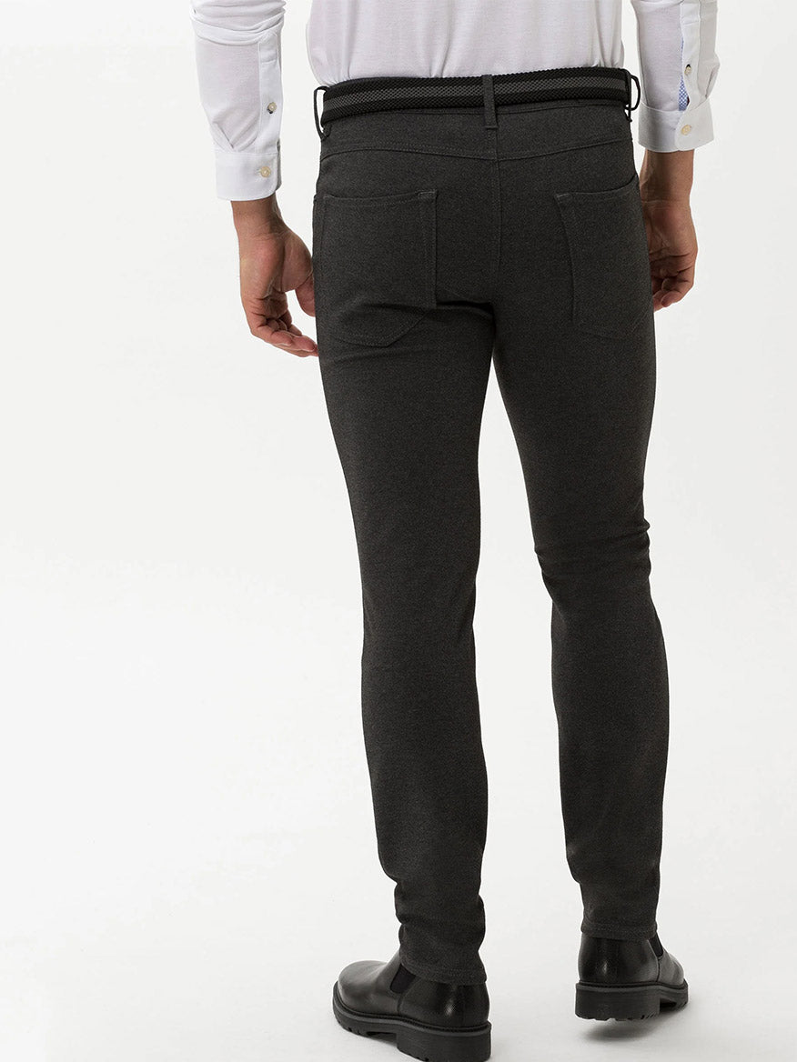 Brax Chuck Lounge Flex Jersey Trousers in Street