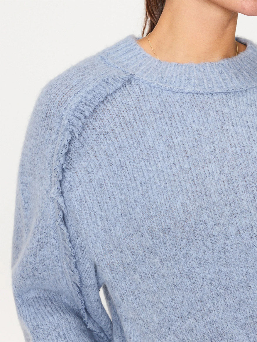 Brochu Walker Aimee Fringe Crew in Lucia Blue Melange