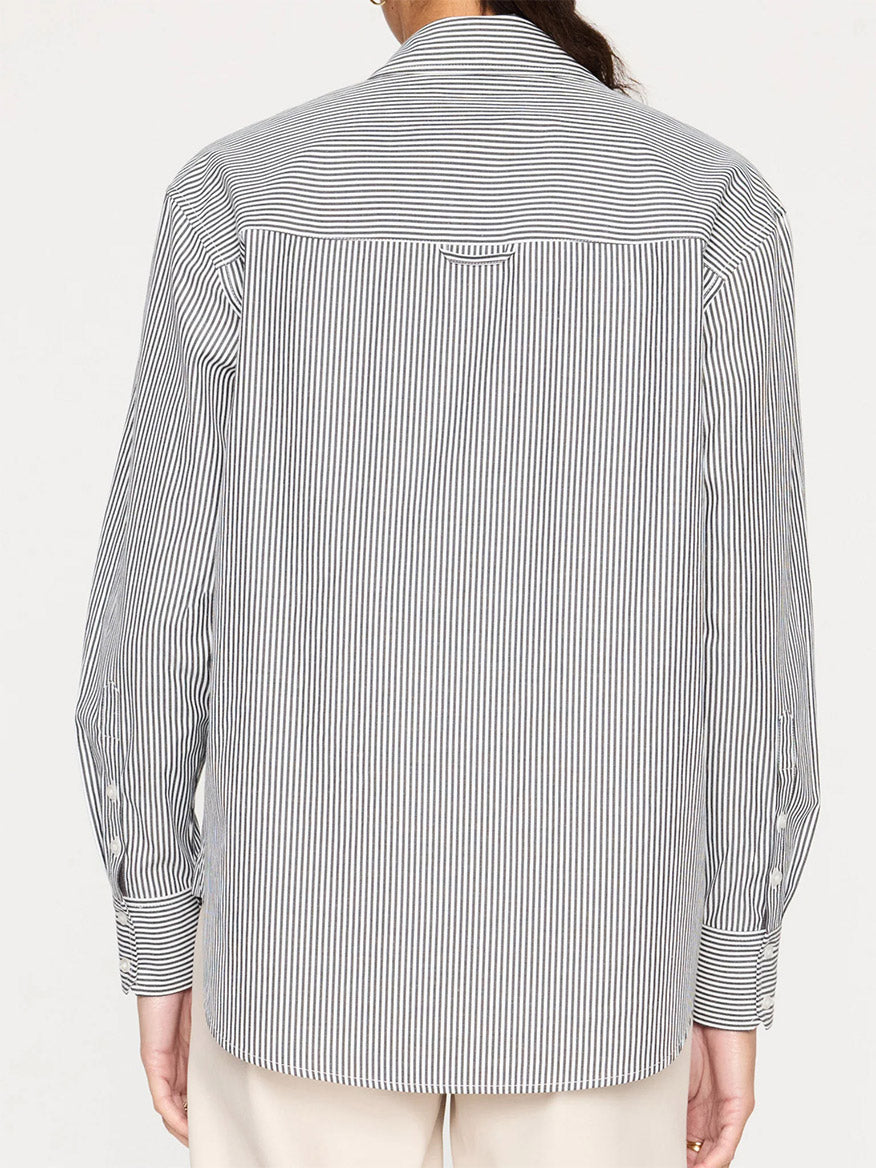 Brochu Walker Everyday Shirt in Grey Stripe