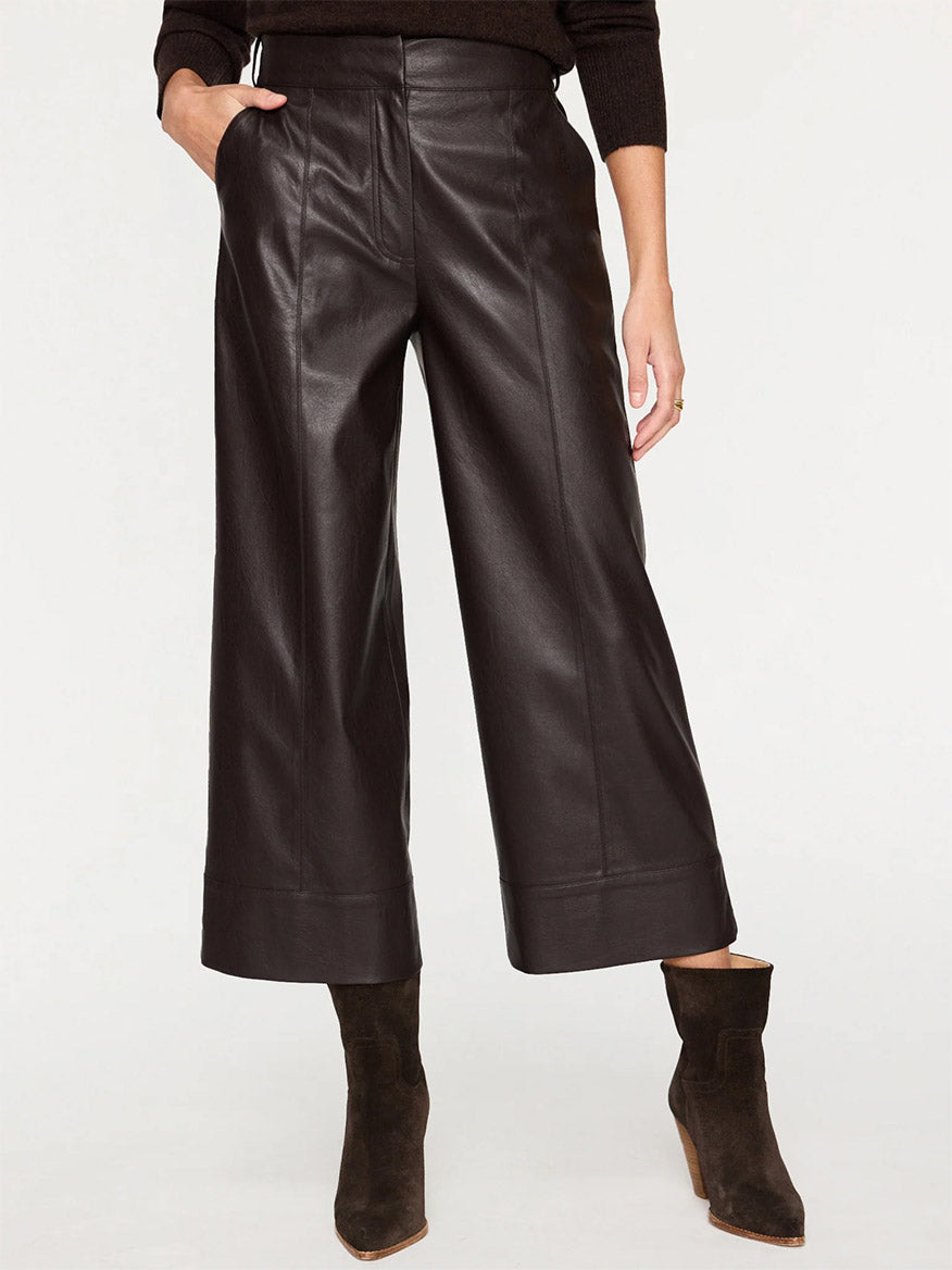 Brochu Walker Odele Cropped Pant in Timber