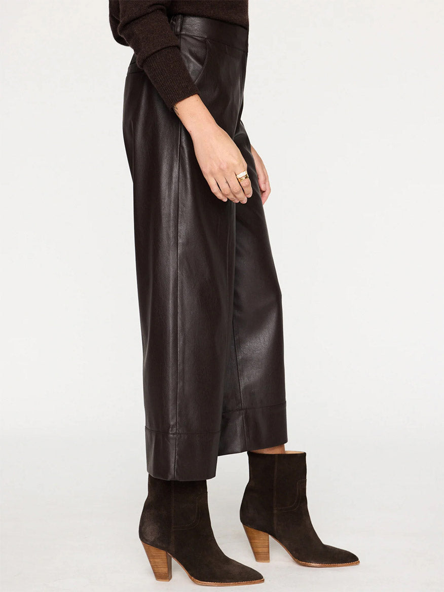 Brochu Walker Odele Cropped Pant in Timber