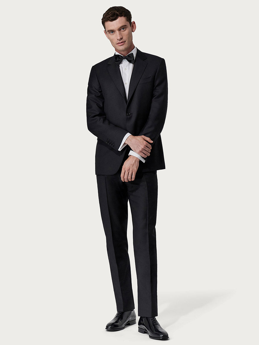 Siena Contemporary Black Wool Suit | Canali Siena Contemporary Black Wool Suit | Canali