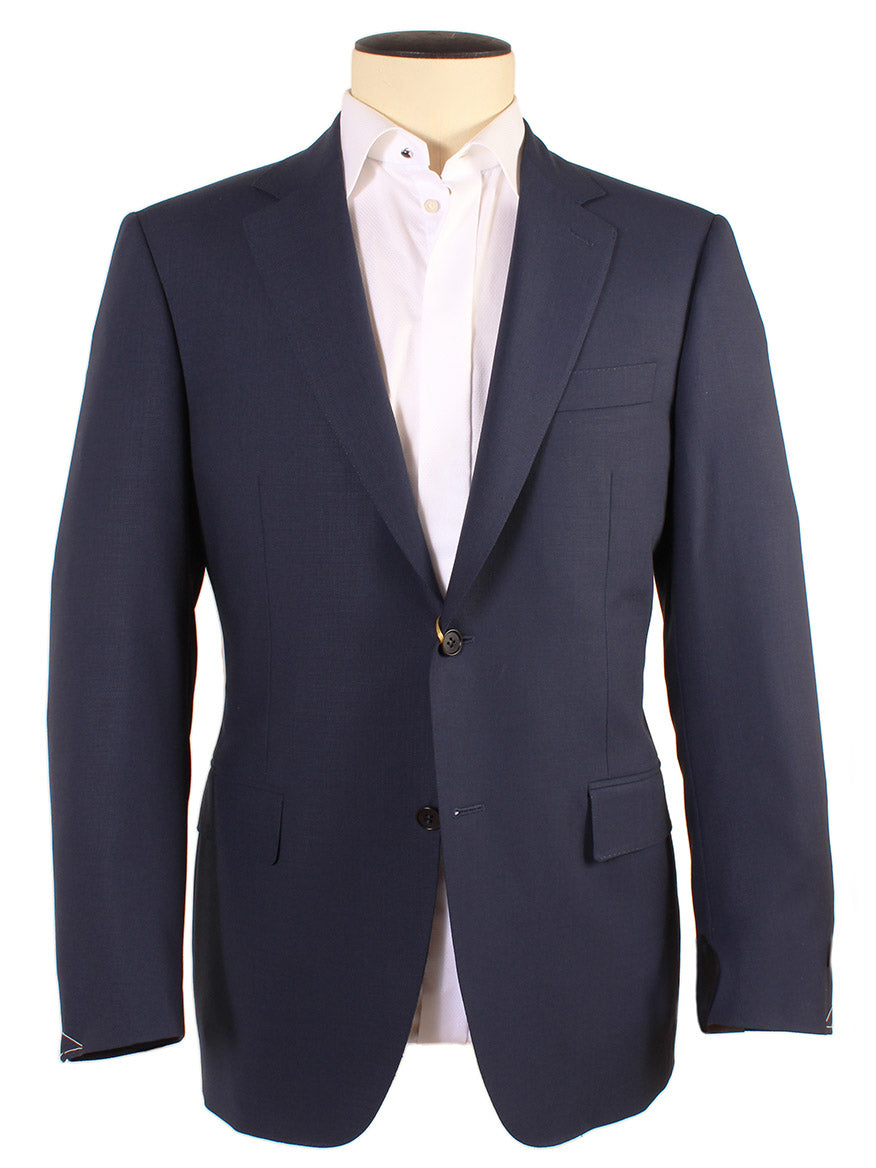Canali Siena Wool Sport Jacket in Dark Blue - Main Image