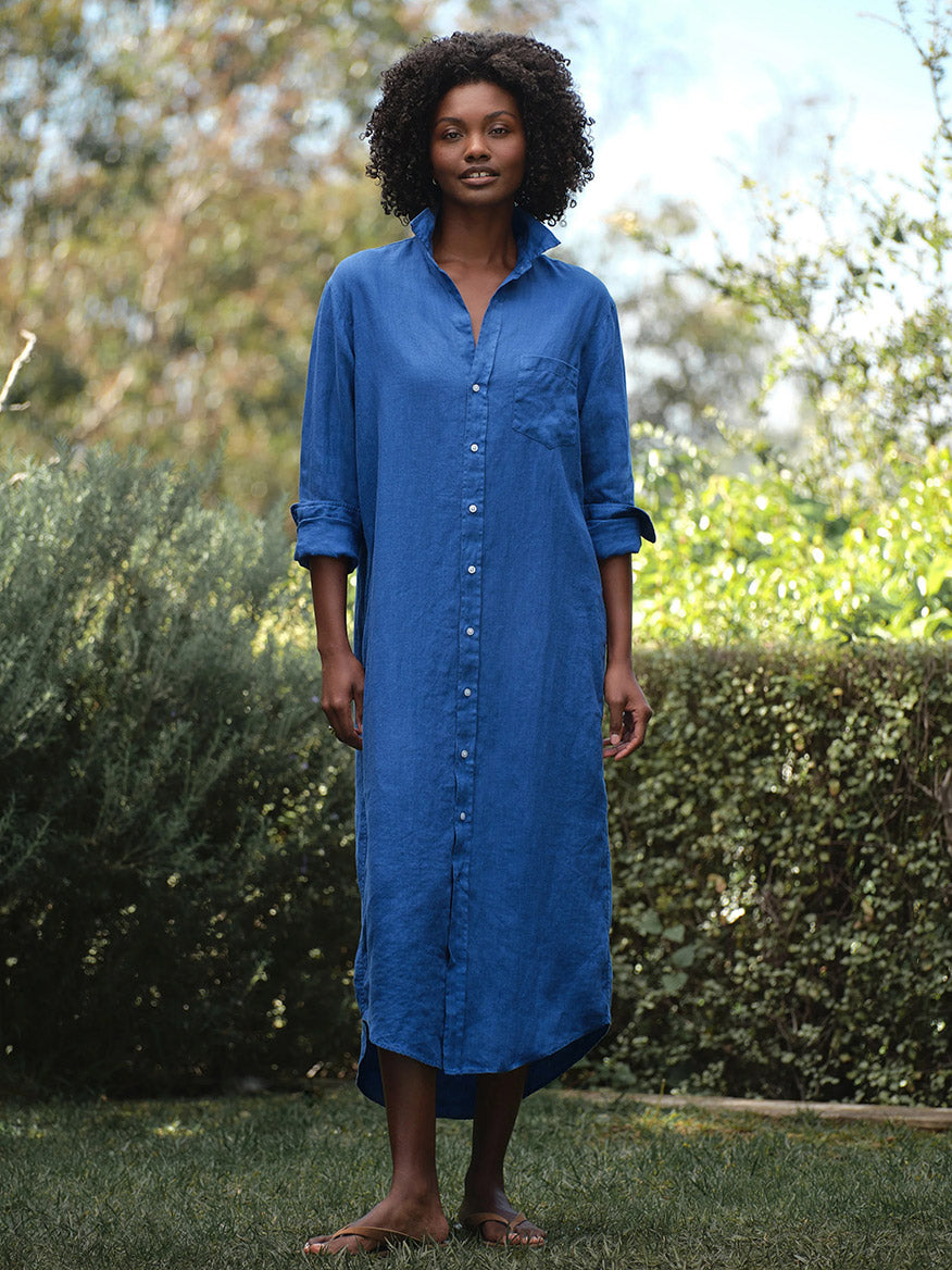 maxi button up dress Frank & Eileen | Rory Shirtdress Fancy Dresses for Girls up silhouette gives you Modest White Maxi Dress Boyut:46