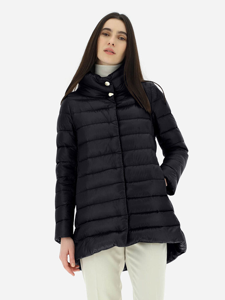 Herno Amelia A-Line Jacket in Black