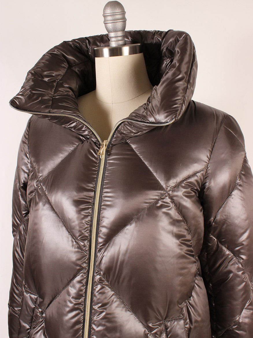 Herno Ultralight Nylon A-Shape Jacket in Anthracite