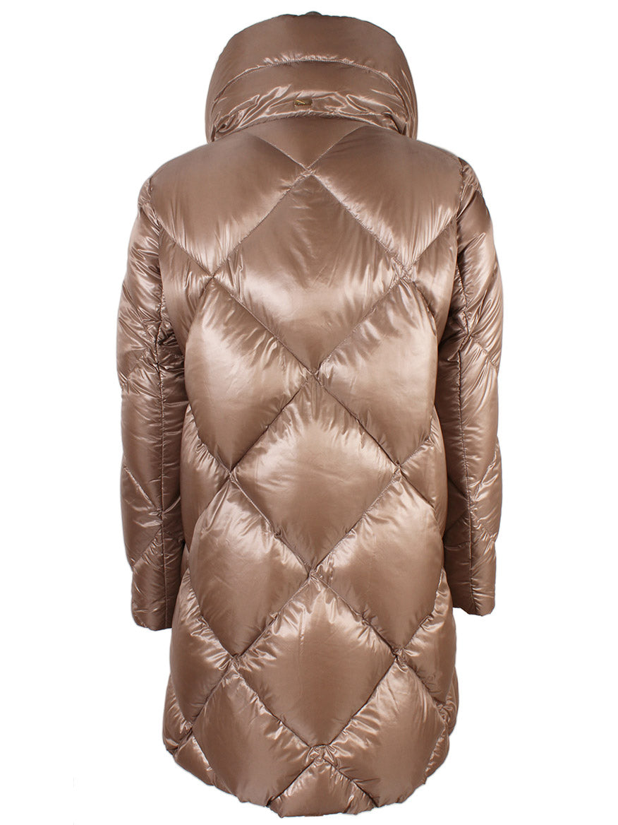 Herno Ultralight Nylon A-Shape Jacket in Taupe