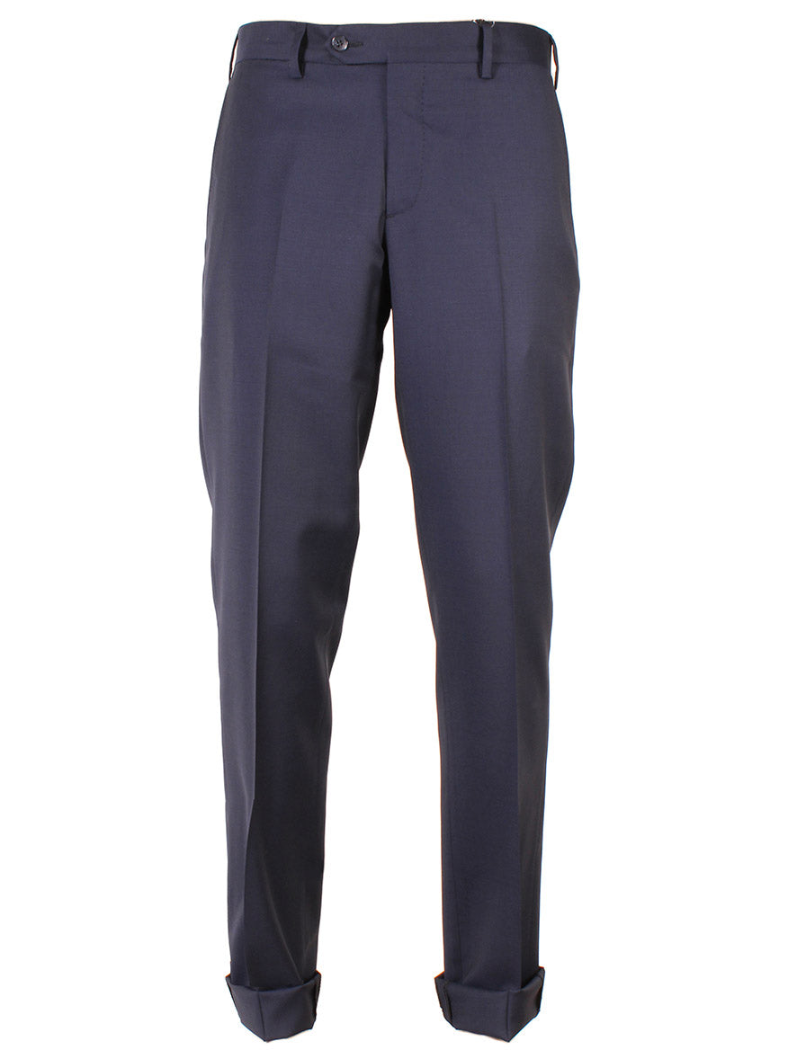 Larrimor's Collection Zelander Wool Trousers in Navy