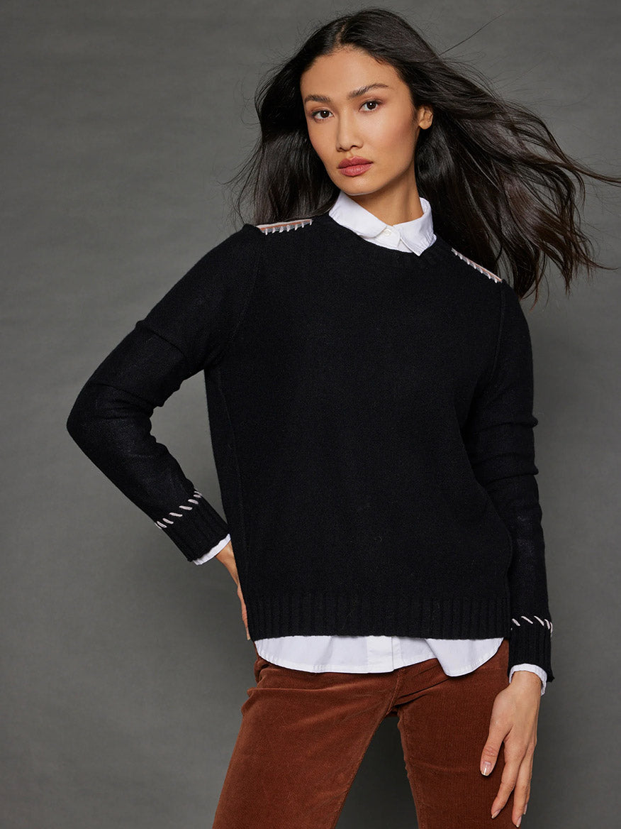 Lisa Todd Think Twice Sweater in Onyx