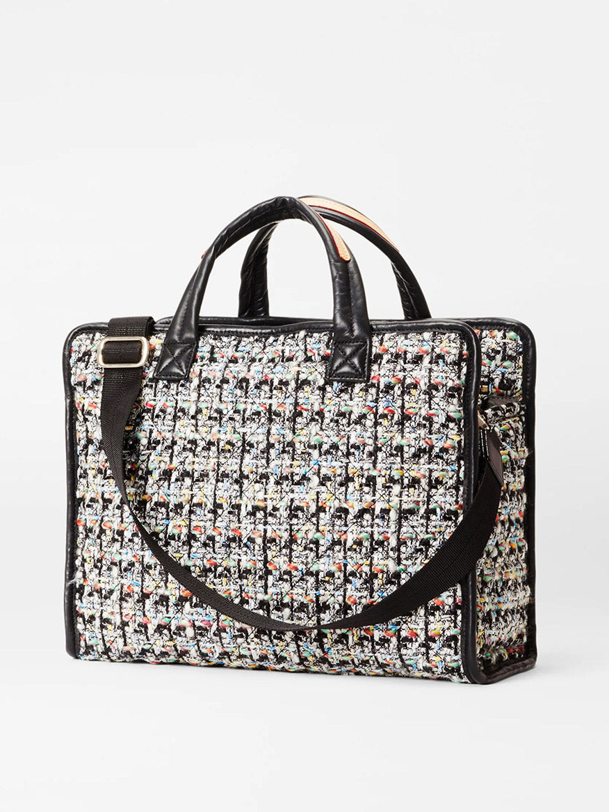 MZ Wallace Medium Box Tote in Boucle Knit