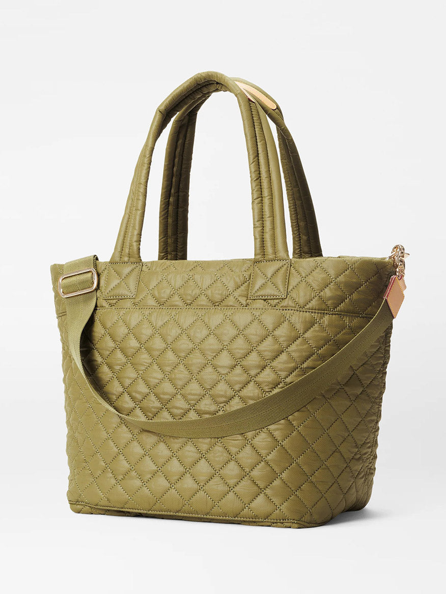 MZ Wallace Medium Metro Tote Deluxe in Moss Oxford