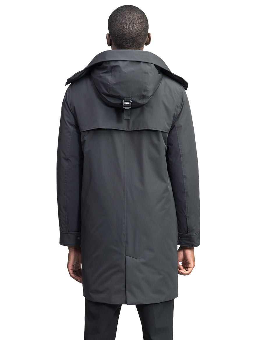 Nobis Nord Tailored Trench Coat in Black