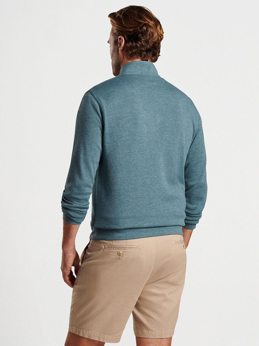 Peter Millar Crown Comfort Pullover in Reservoir
