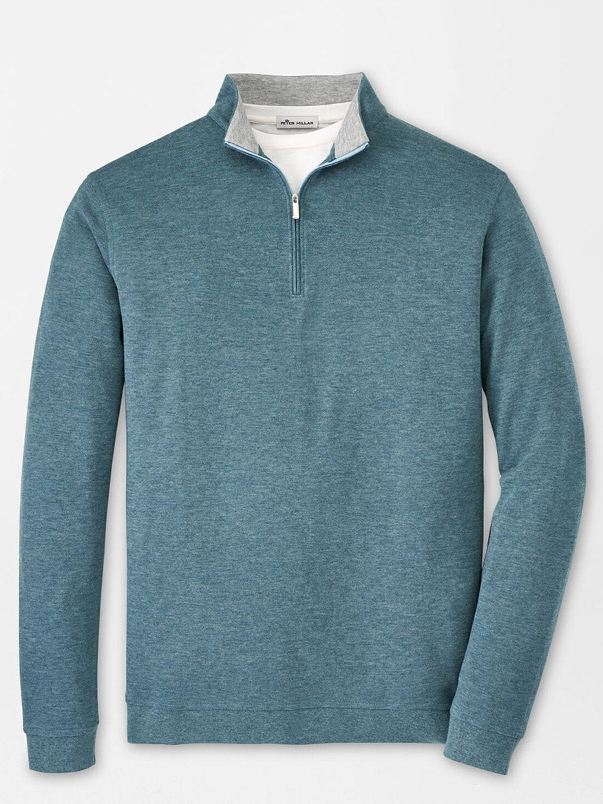 Peter Millar Crown Comfort Pullover in Reservoir