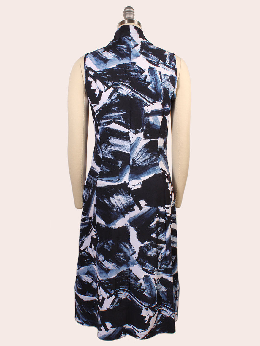 Porto Indira Ruched Dress in Shadow Shodo