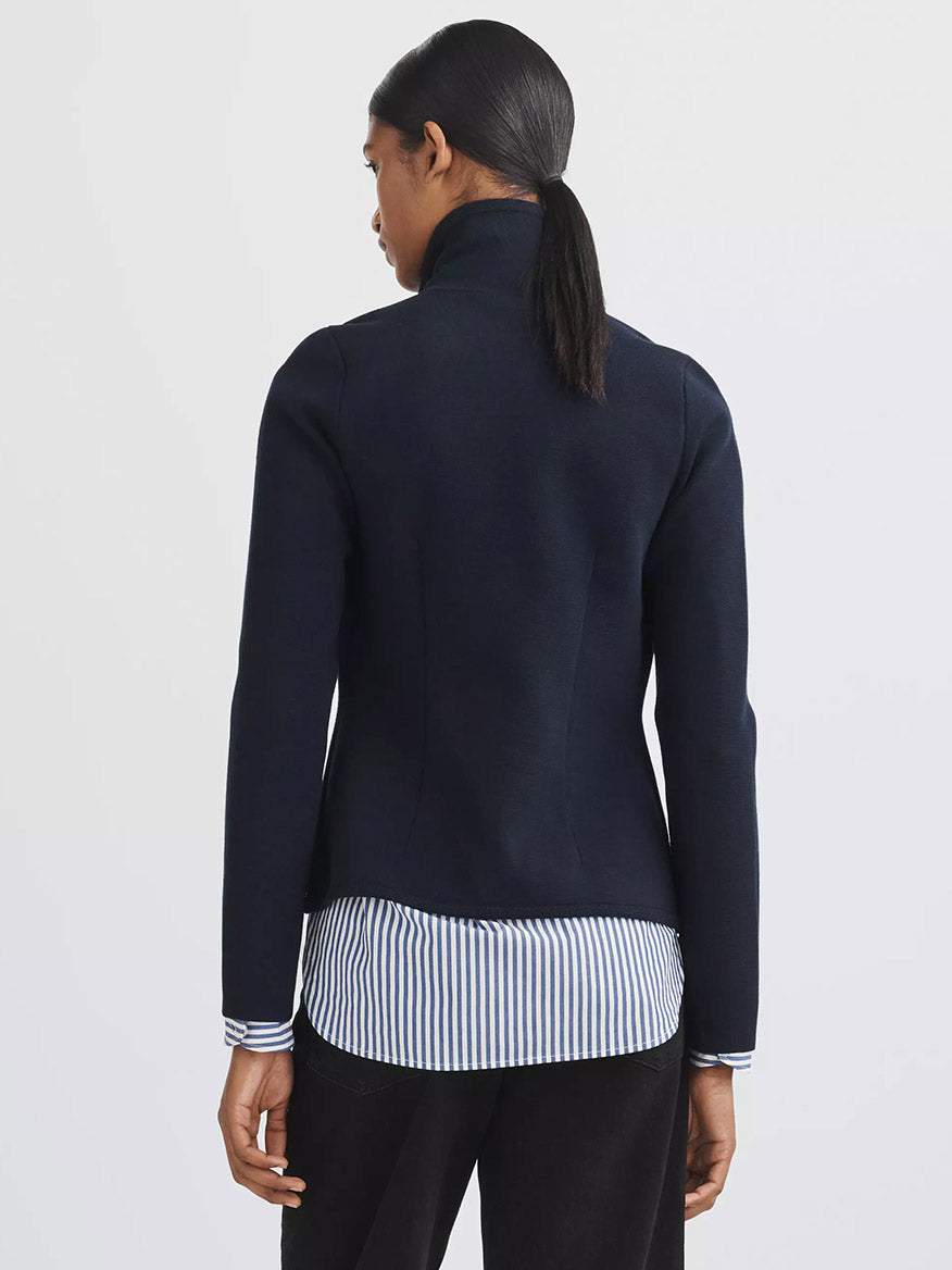rag & bone Alex Wool Blazer in Navy