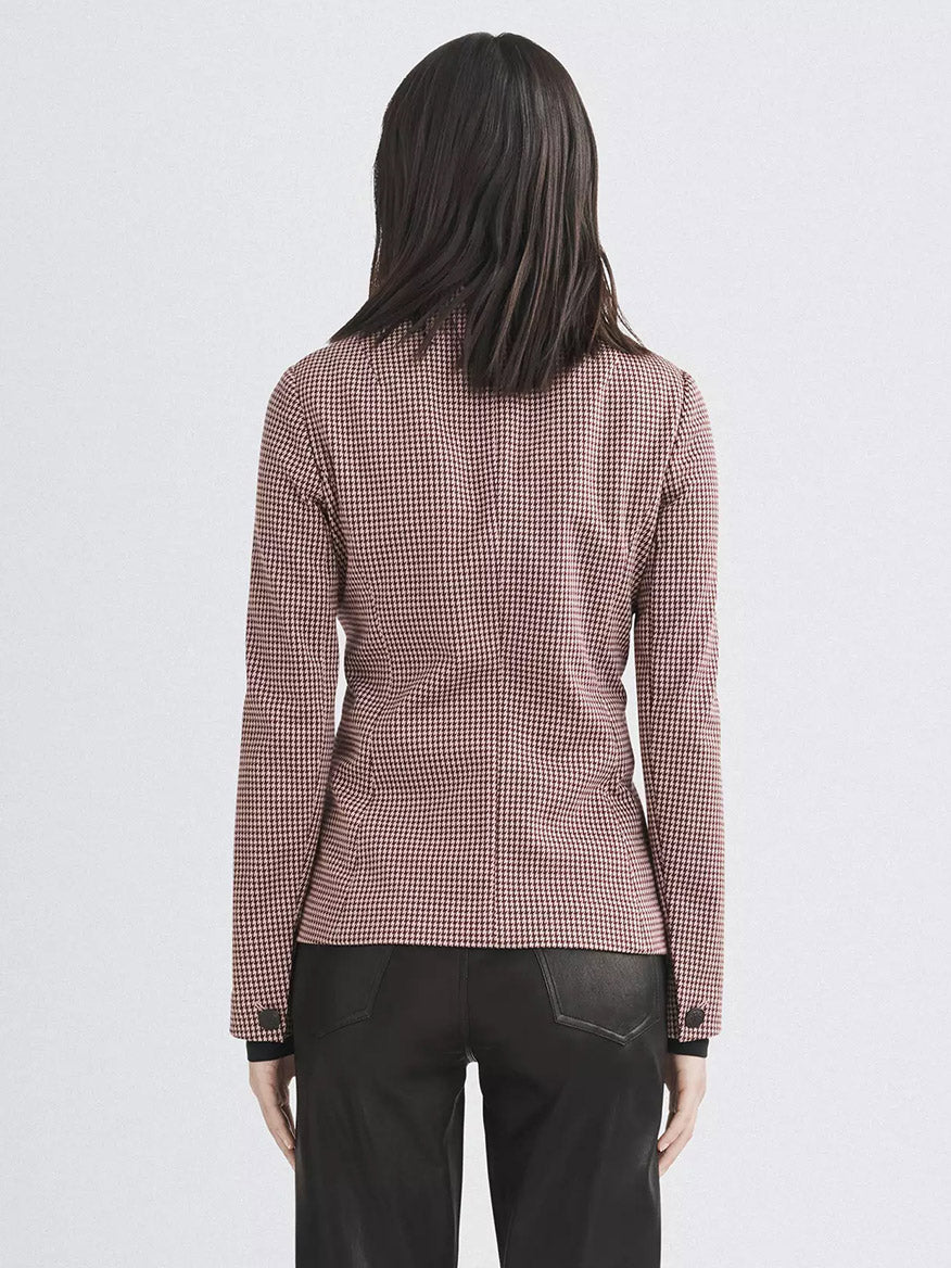 rag & bone Slade Blazer in Pink Plaid