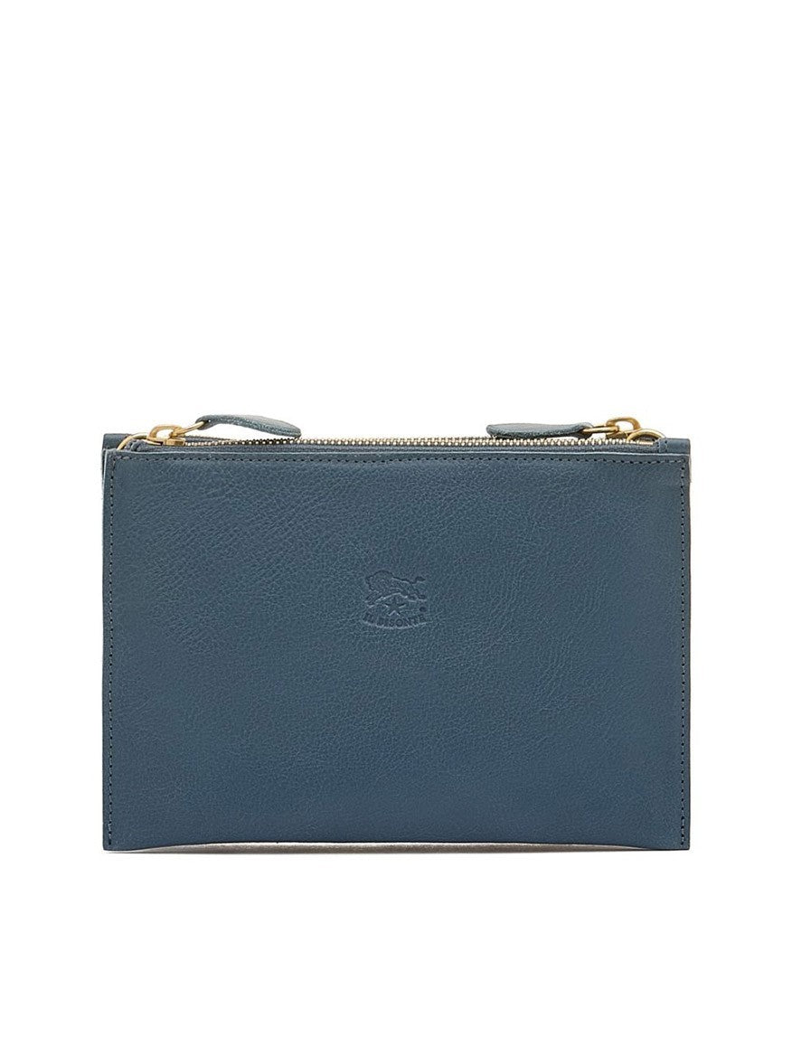 Giulia  Women's clutch bag in leather color natural – Il Bisonte
