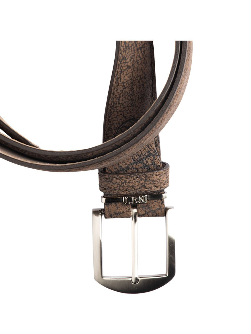 LEN Belts South African Buffalo Belt in Brown