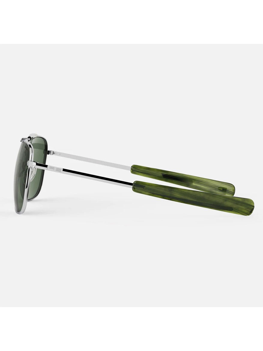 Randolph Aviator II Sunglasses in Bright Chrome