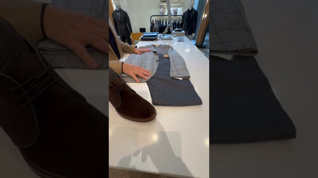 New Italian Fashion Trends for Fall | How to Style Sartorio Napoli Sport Coats | Larrimor's Pittsburgh #Shorts