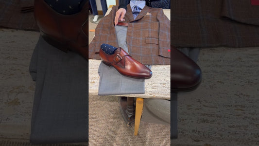Spice Up Your Look: Isaia Sport Coat with Grey Accents for a Stylish Ensemble
