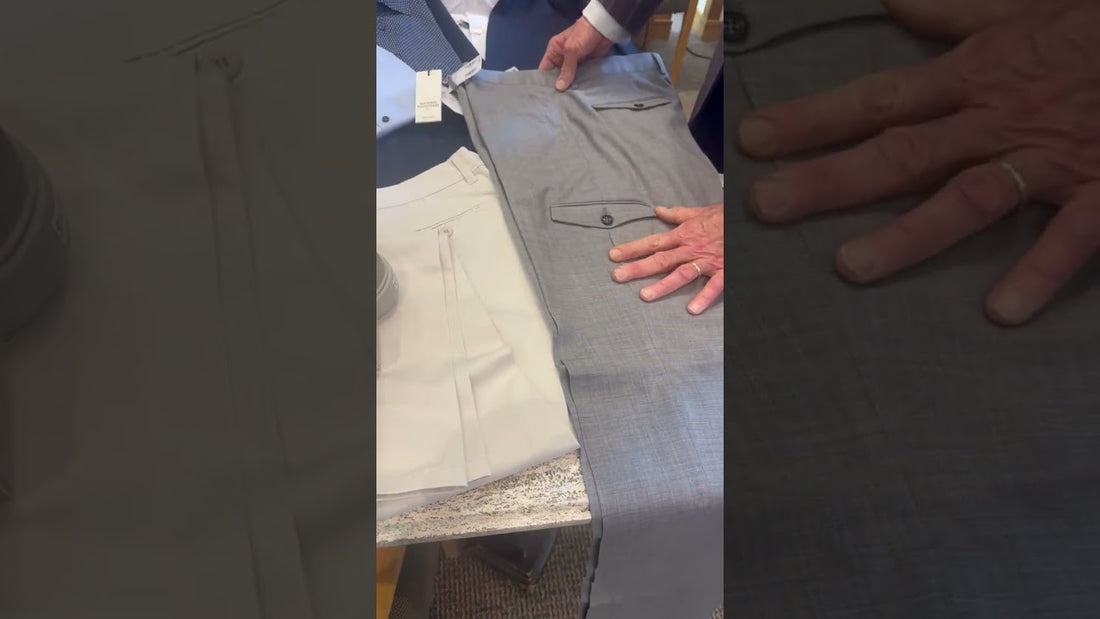 Get the Look: Stylish Combo with Maurizio Baldassari Navy Blazer and Grey Cargo Pants