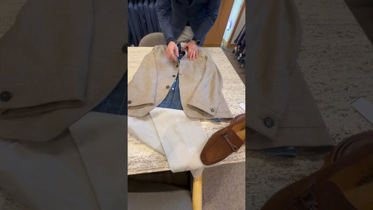 Elevate Your Style with Zegna Linen and Silk Sport Coat in Tan, PT Stone Cotton Pant, and Sarto