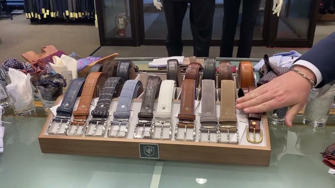 "Discover the Ultimate Style Statement: LEN Belts at Larrimor's in Pittsburgh"