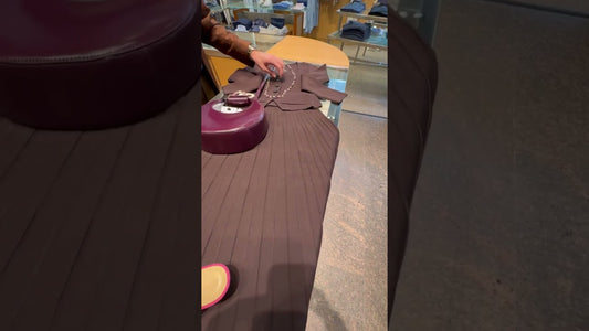 Get Cozy in the Latest Staud Knit Ensemble: Chocolate Cropped Top and Pleated Skirt