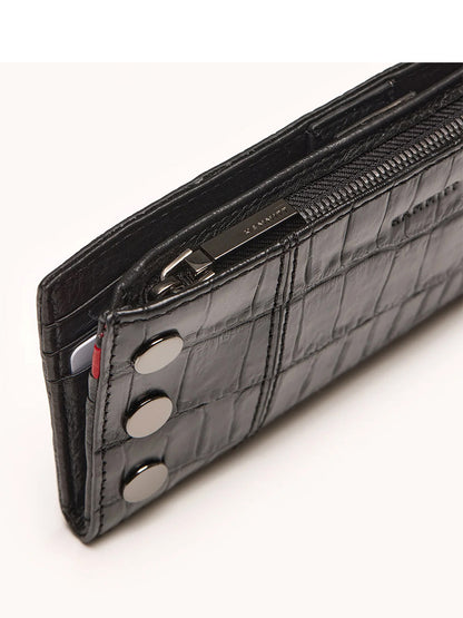 Hammitt Los Angeles 110 North Wallet in Evening Crocco