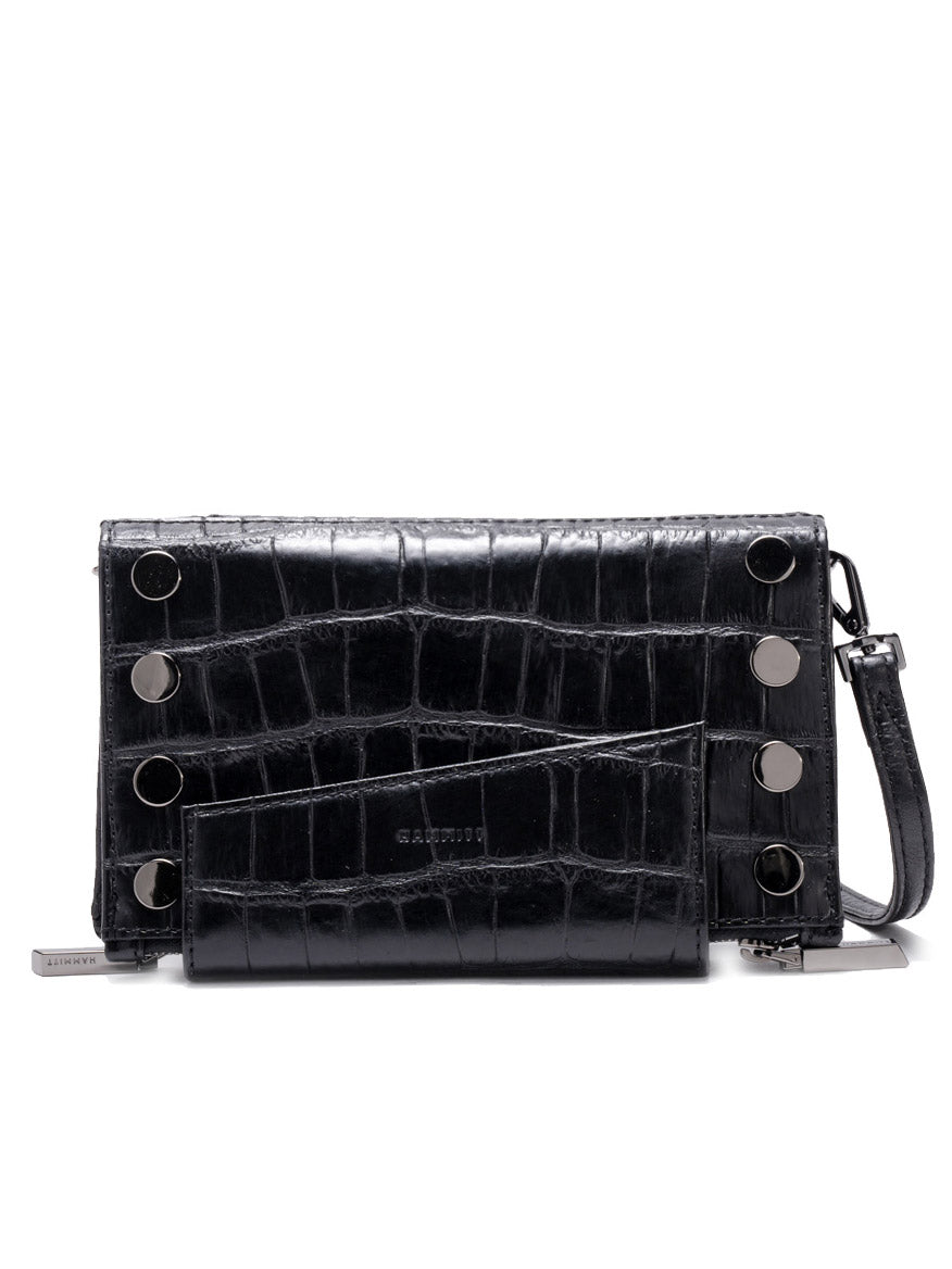 Hammitt Los Angeles Levy Clutch in Evening Crocco