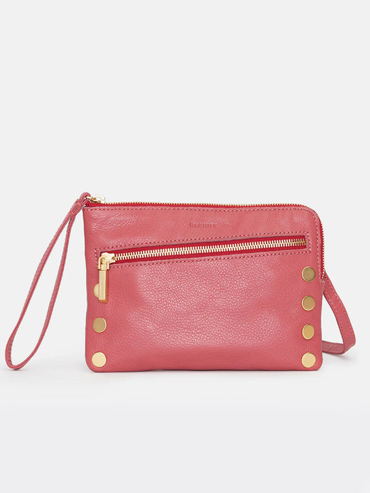 Hammitt Los Angeles Nash Small Clutch in Rouge Pink