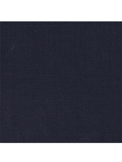 Close-up image of a dark blue textured fabric, crafted with exquisite attention to detail, reminiscent of the luxurious Super 140s wool from the renowned Carlo Barbera mill, featured in the Hickey Freeman (Heritage Gold) Navy Sharkskin Infinity Suit.