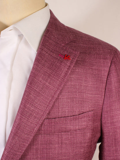 Isaia Capri Sport Jacket in Berry