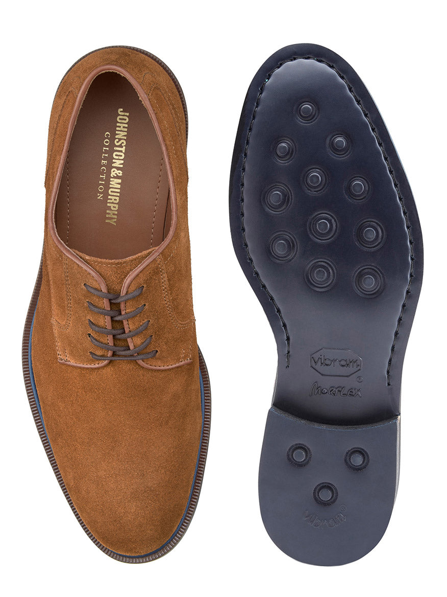 Hartley plain toe shoe by johnston & murphy online