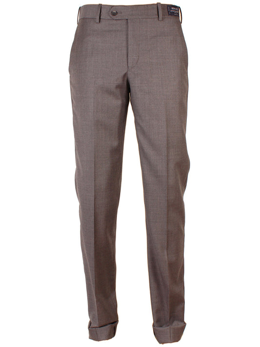 Larrimor's Collection Reda Super 130s Wool Trousers in Medium Grey