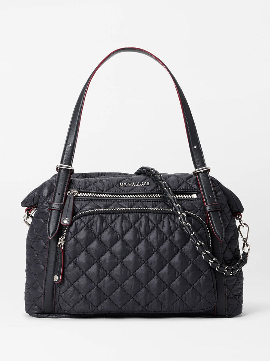 MZ Wallace Crosby Everywhere Tote in Black Oxford