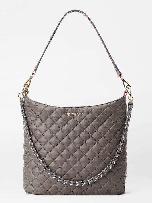 MZ Wallace Crosby Hobo in Magnet Oxford