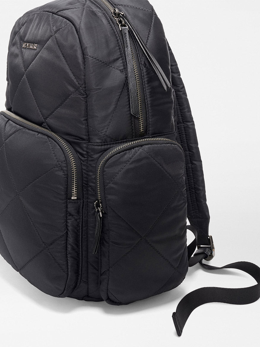 Madison Backpack in Black Bedford | MZ Wallace