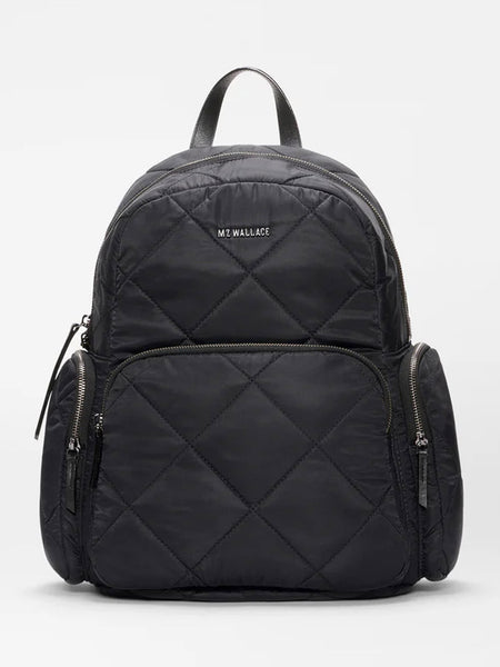 black quilted leather backpack Madison in Bedford Ultralight fishing for chub wide profile reel A magnificent and elegant Color:TB Custom MN Ball Licker