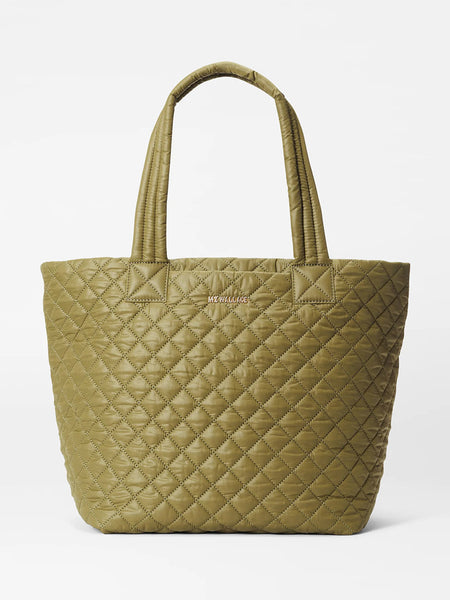 MZ WALLACE Metallic Medium Metro Tote