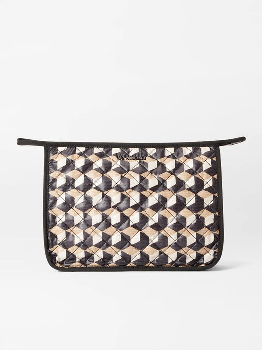 MZ Wallace Metro Clutch in Autumn Geo