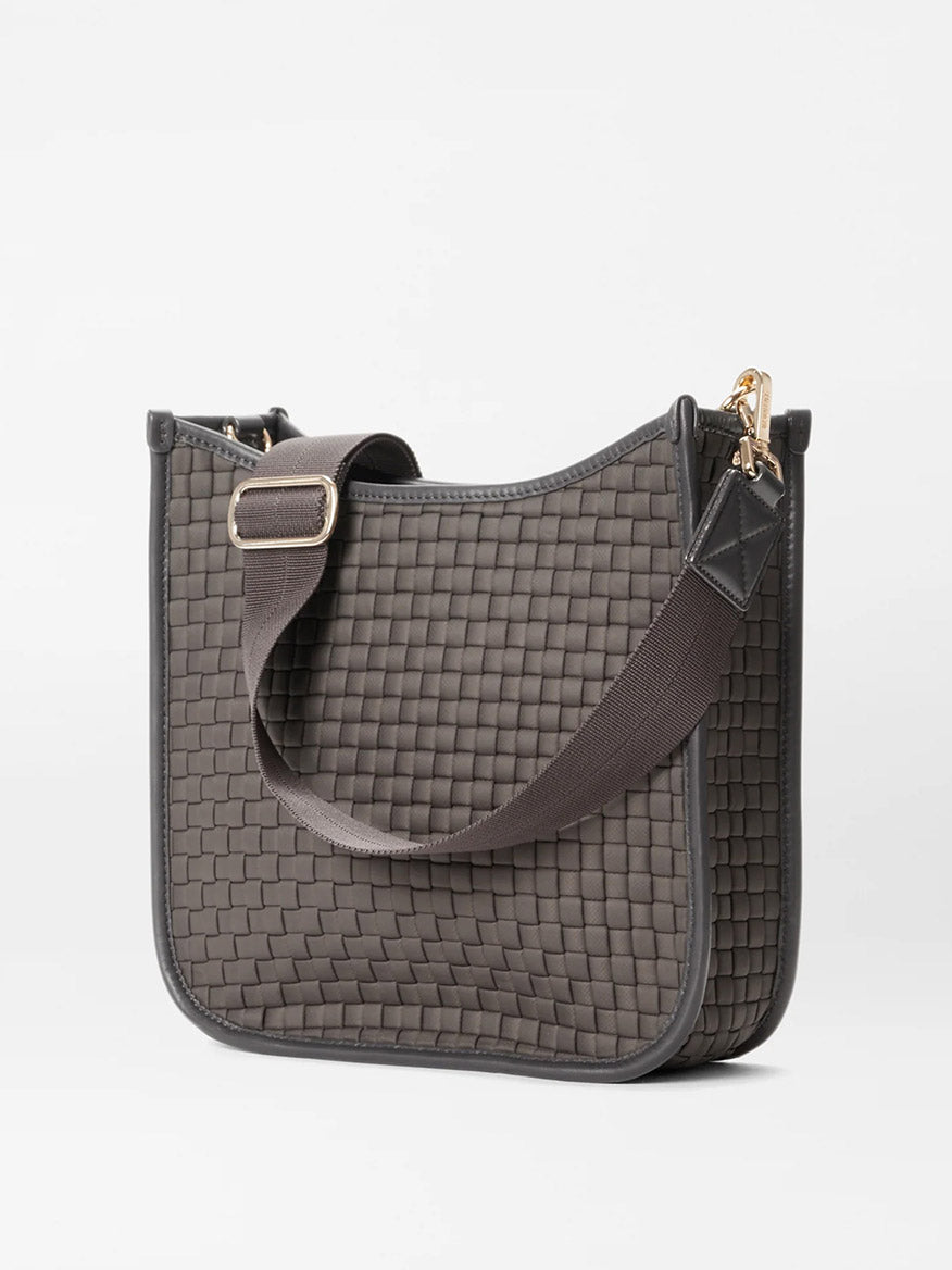 MZ Wallace Woven Box Crossbody in Magnet Oxford