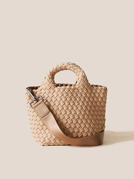 Naghedi St. Barths Petit Tote in Solid Camel