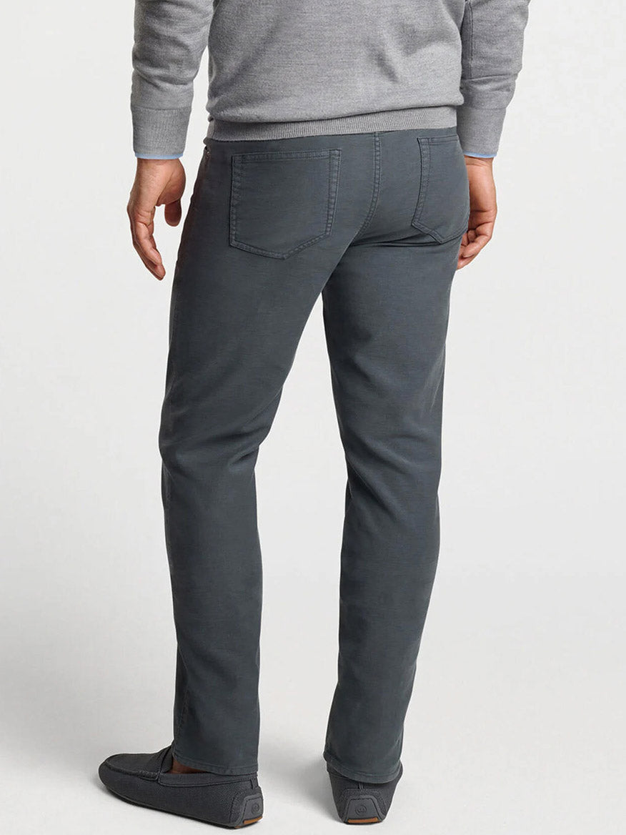 Peter Millar Coastline Five-Pocket Pant in Iron