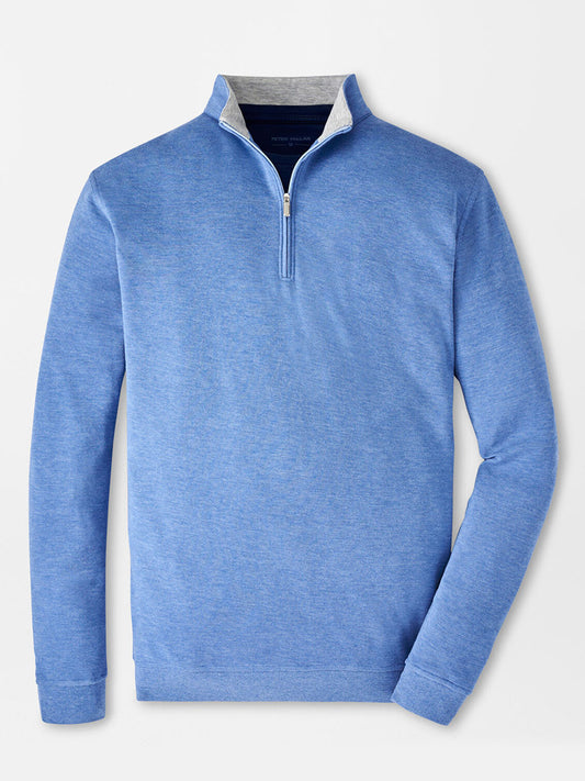 Peter Millar Crown Comfort Pullover in Maritime displayed on a plain background.